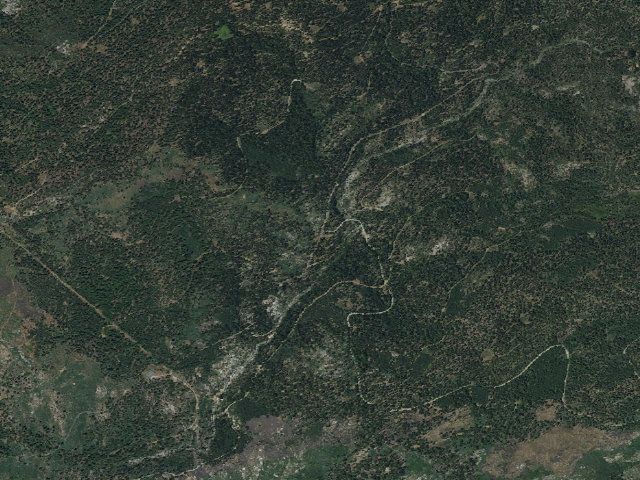 Aerial image of Cole Creek Camping Area
