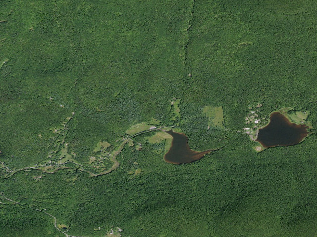 Aerial image of Colgate Lake Primitive Tent Site [DEC #16106] (Colgate Lake Wild Forest)