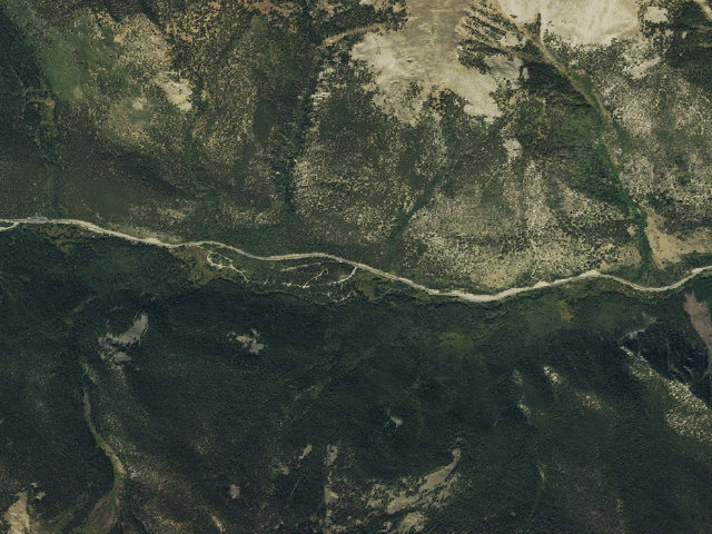 Aerial image of Collegiate Peaks