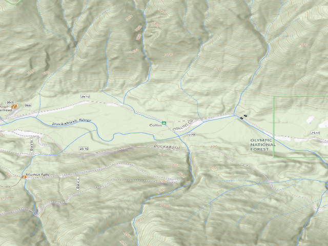 USGS topographic map of Collins