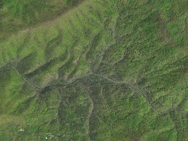 Aerial image of Colon Hollow Shelter