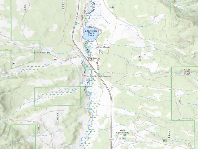 USGS topographic map of Colorado