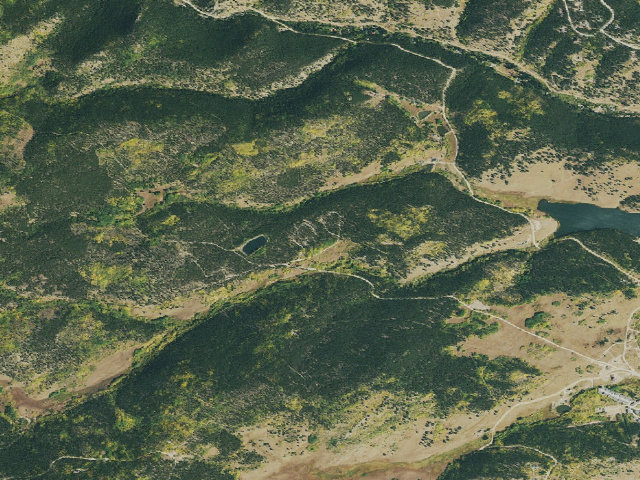 Aerial image of Columbine