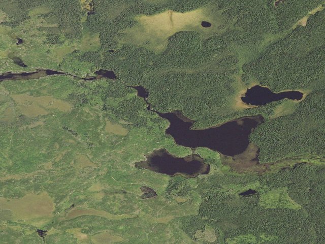 Aerial image of Comfort Lake