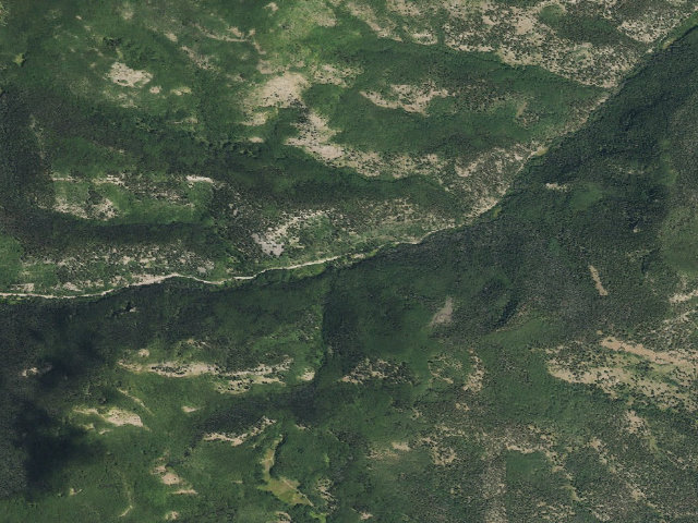 Aerial image of Comstock Campground