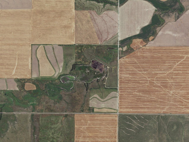 Aerial image of Concannon State Fishing Lake