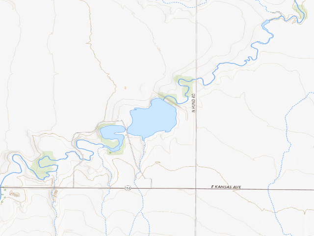 USGS topographic map of Concannon State Fishing Lake