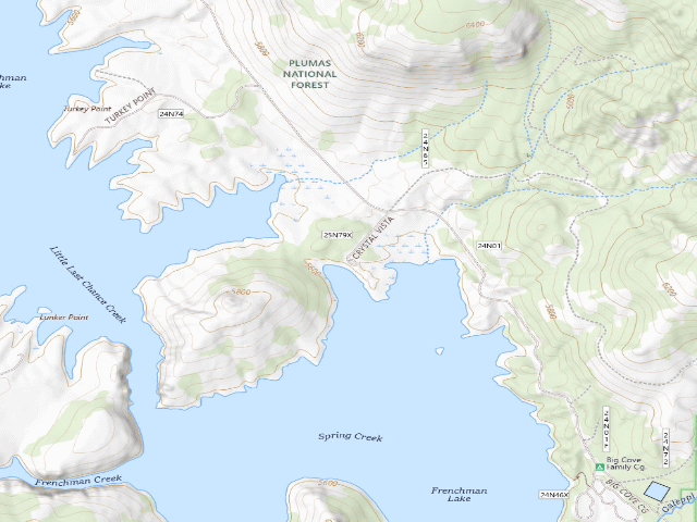 USGS topographic map of Conklin Park Family Cg.