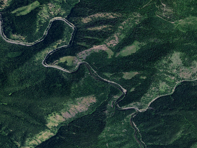 Aerial image of Conrad Crossing