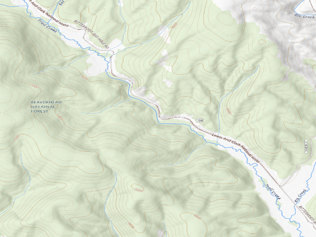 USGS topographic map of Control