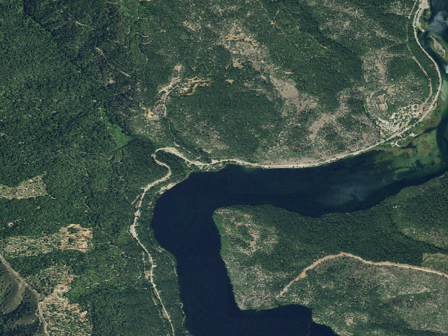 Aerial image of Cooper Gulch Cg-F