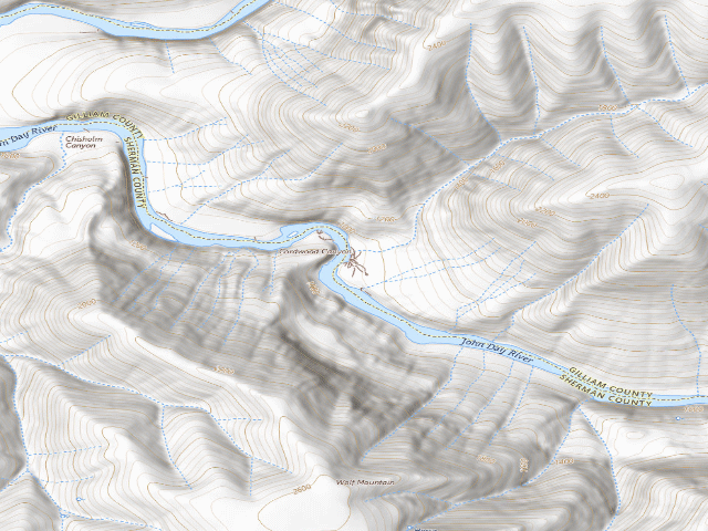 USGS topographic map of Cordwood