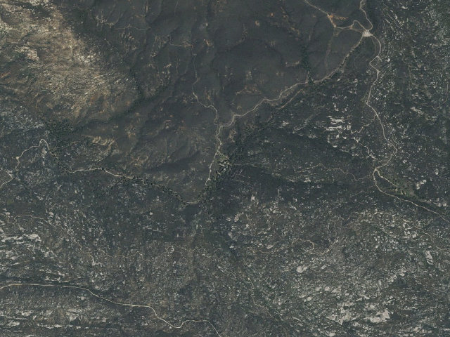 Aerial image of Corral Canyon Campground