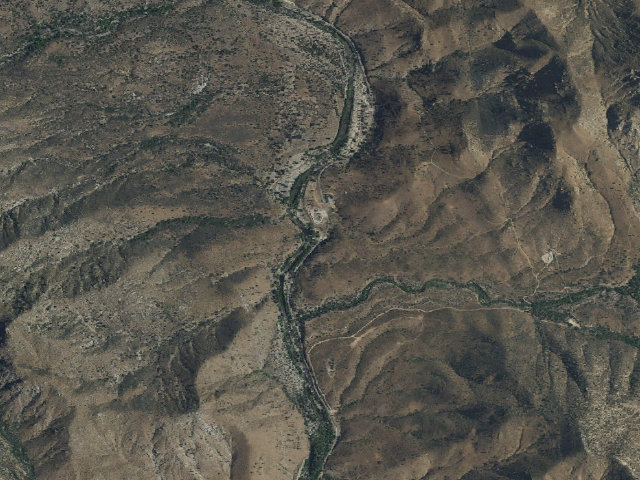 Aerial image of Corral Creek