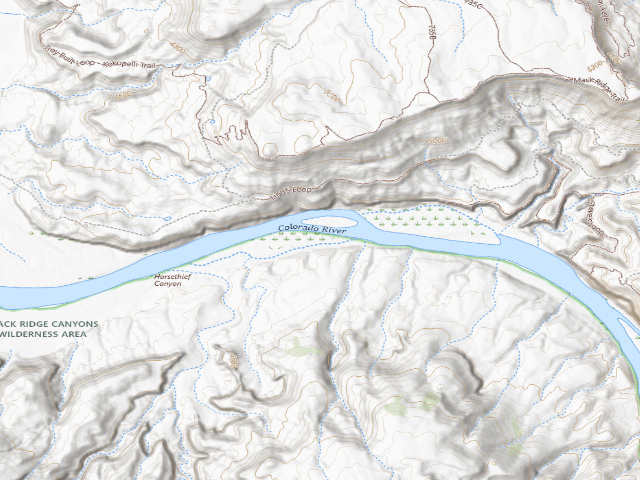 USGS topographic map of Cottonwood 1