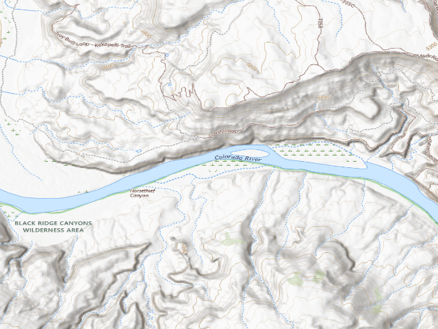 USGS topographic map of Cottonwood 3