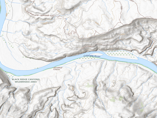 USGS topographic map of Cottonwood 4