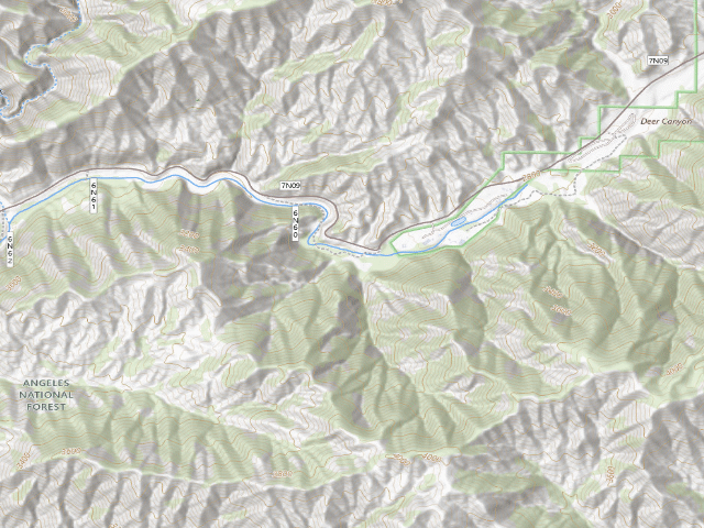 USGS topographic map of Cottonwood