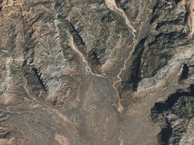 Aerial image of Cottonwood Point Wilderness