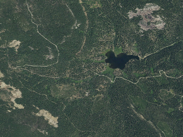 Aerial image of Cottonwood Recreation Area