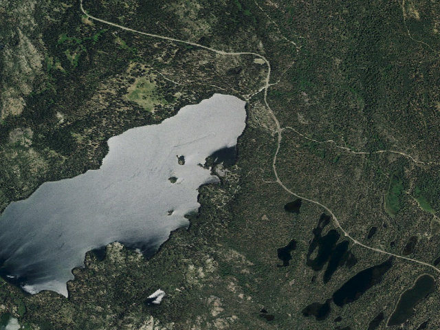Aerial image of Cottonwood Springs Family Cg.