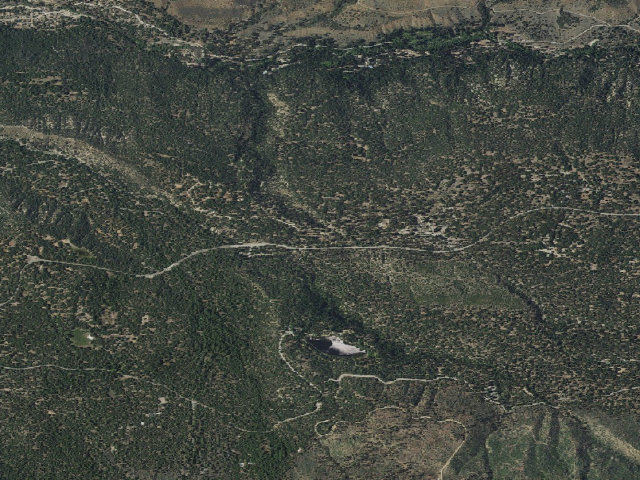 Aerial image of Council Group Campground