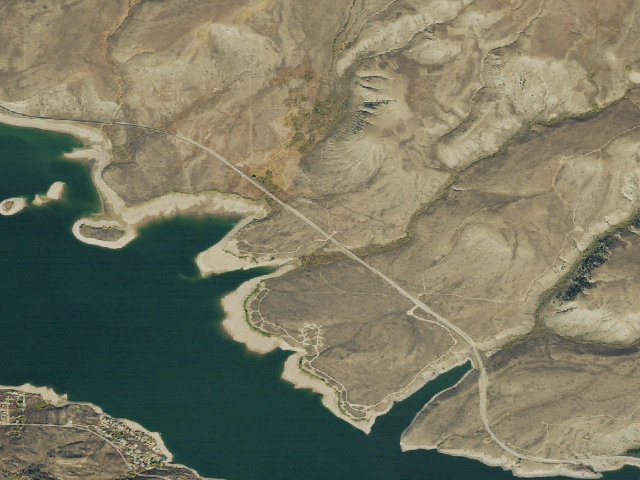 Aerial image of Cow Creek North