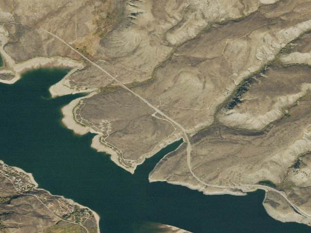 Aerial image of Cow Creek South