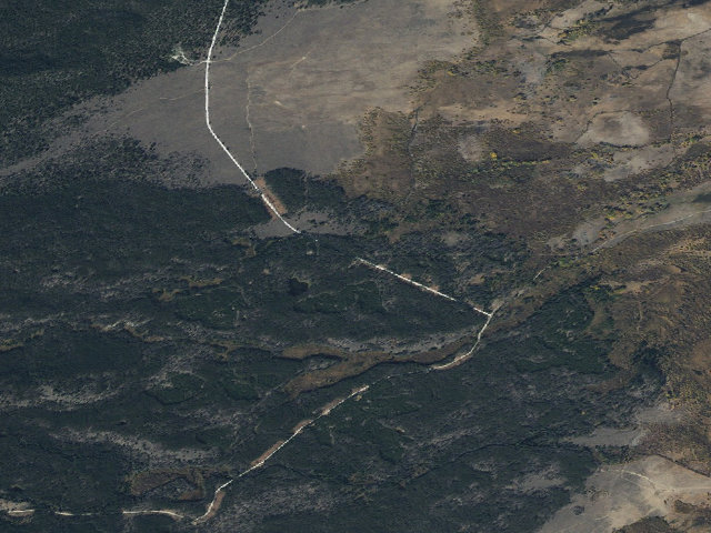 Aerial image of Cow Streak