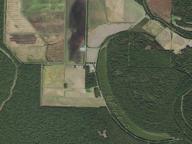 Aerial image of Cox Cypress Access Camping Area #2