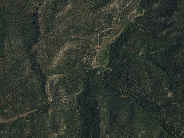 Aerial image of Coyote Canyon Camping Area
