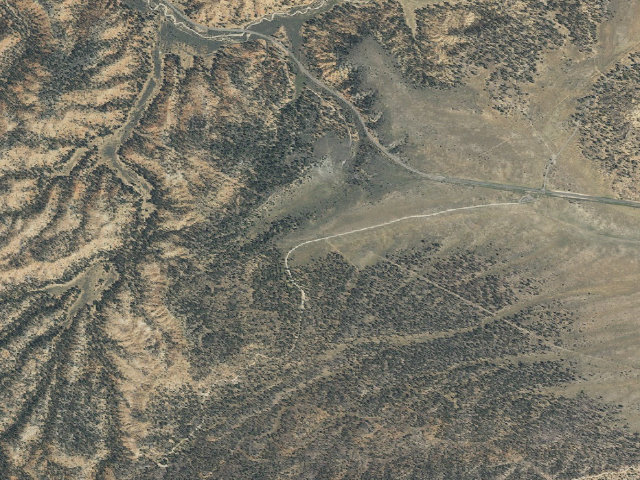 Aerial image of Coyote Hollow Equestrian Campground