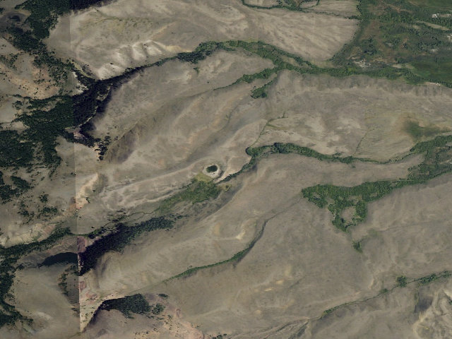 Aerial image of Coyote Lake
