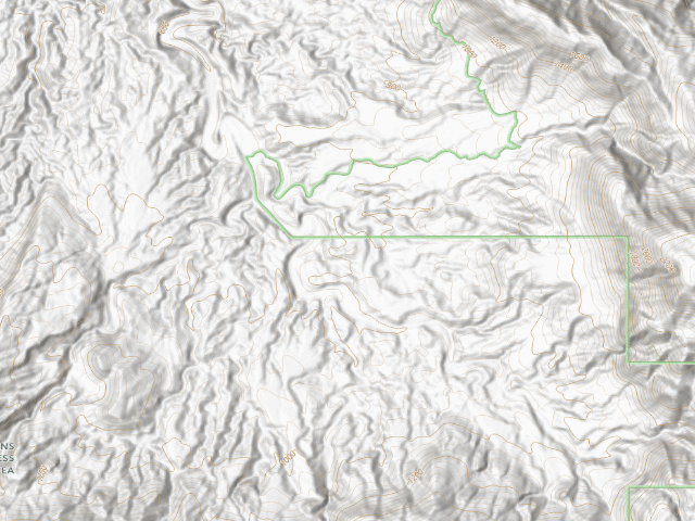 USGS topographic map of Coyote Mountains Wilderness