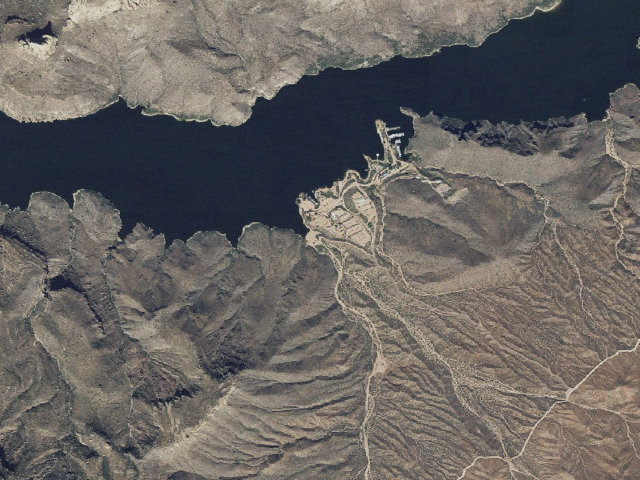 Aerial image of Crabtree Wash Dispersed