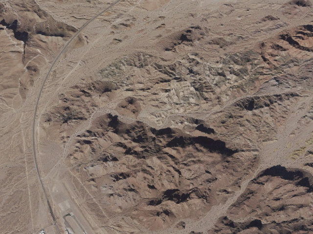 Aerial image of Craggy Wash Dispersed Camping Area