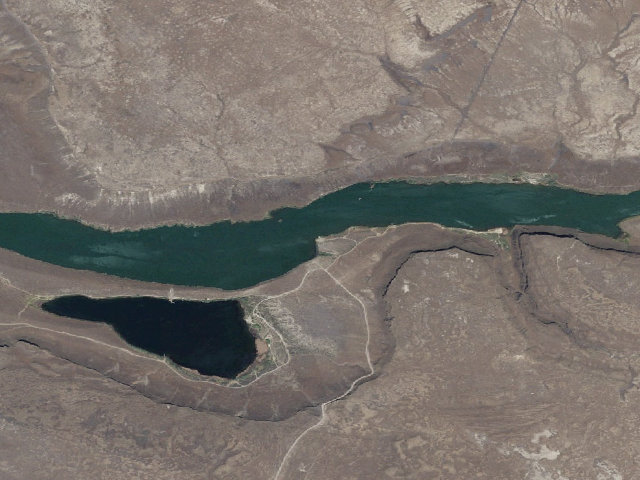Aerial image of Crane Falls East