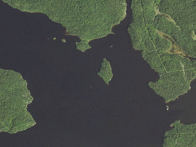 Aerial image of Crane Lake Site 2