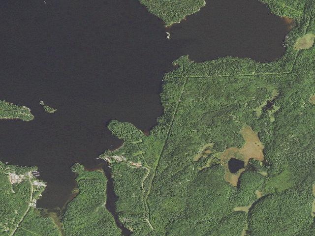 Aerial image of Crane Lake Site 3