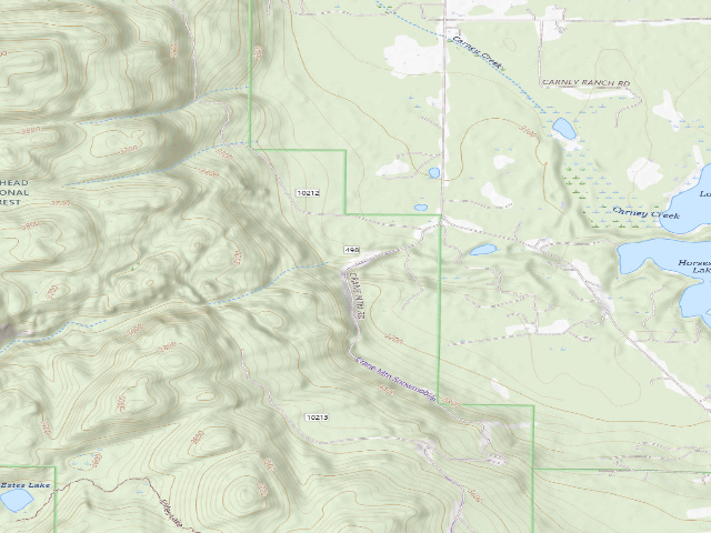 USGS topographic map of Crane Multi-Purpose