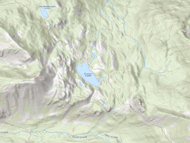 USGS topographic map of Crater_Lake_007