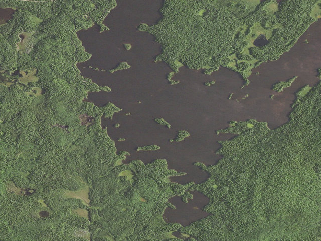 Aerial image of Crescent Lake Site #2