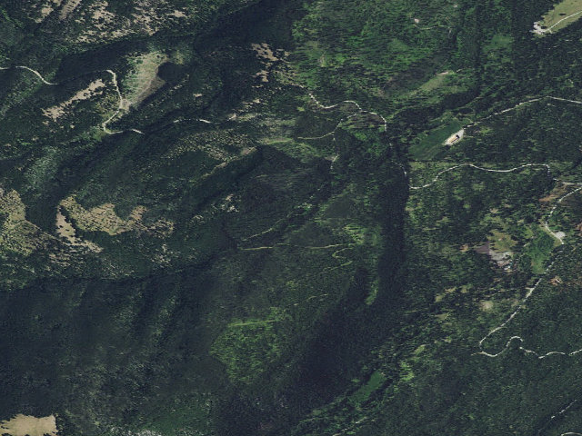Aerial image of Crevice Creek-001A