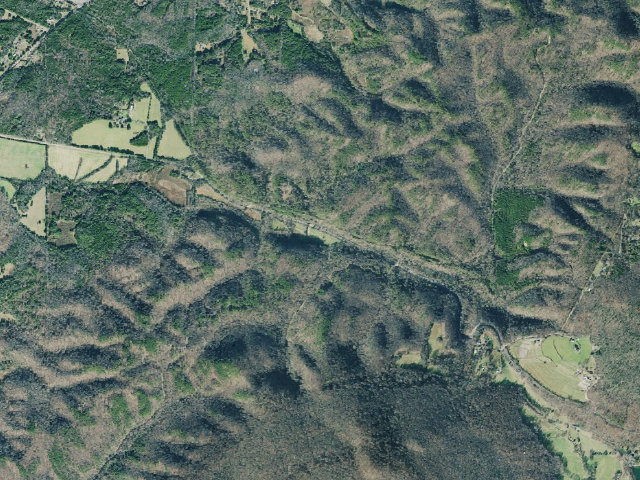 Aerial image of Crockford-Pigeon Mountain WMA - Estelle Designated Campground