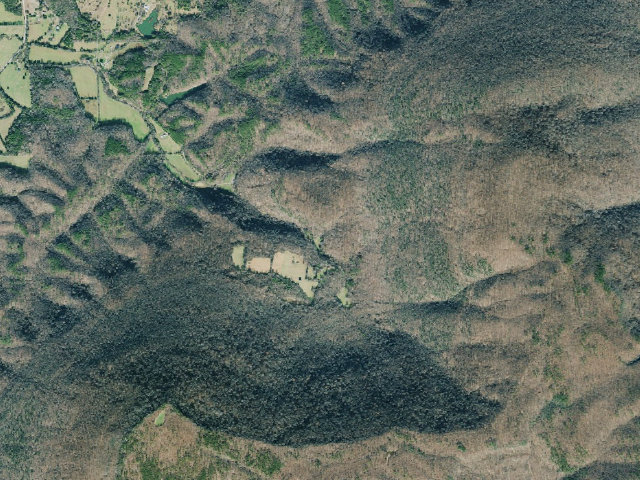 Aerial image of Crockford-Pigeon Mountain WMA - Pocket Designated Campground