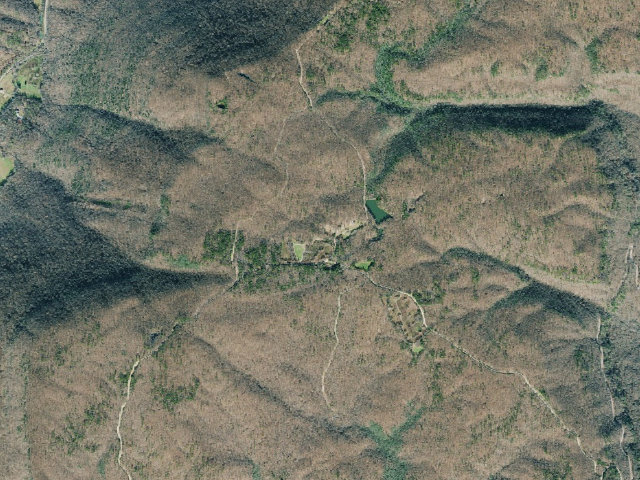 Aerial image of Crockford-Pigeon Mountain WMA - Sawmill Designated Campground