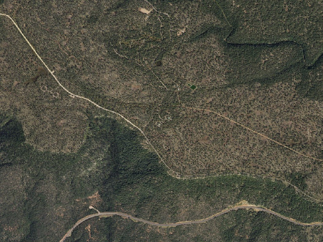 Aerial image of Crook Campground
