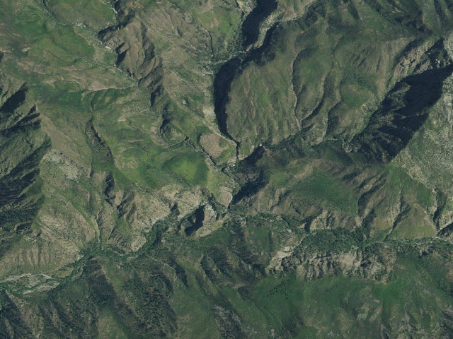 Aerial image of Cross Camp