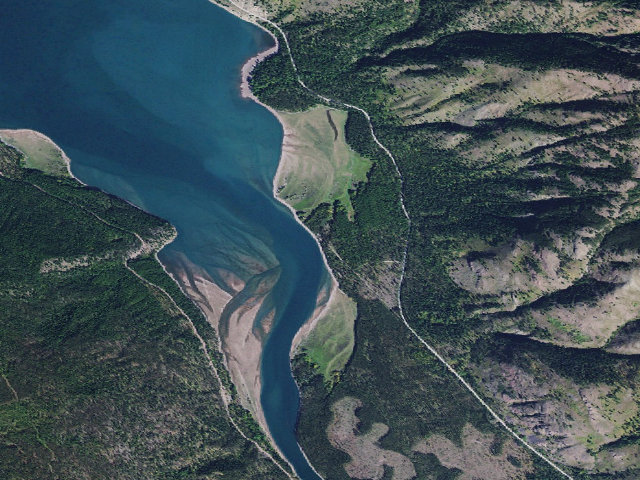 Aerial image of Crossover Camp