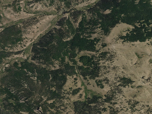 Aerial image of Cruces Basin Th